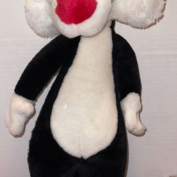Vintage ACE Looney Tunes Large 21”Sylvester Cat Plush - Picture 4 of 8